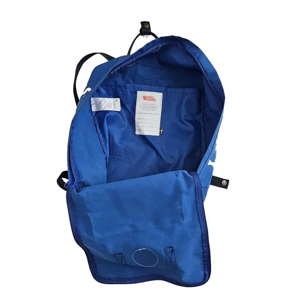 Fjallraven Kanken‎ Canvas Travel Bag School Backpack Shoulder Blue Sweden 23510